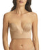 Fine Lines Plunge 4-Way Convertible Shortline Bra Nude 36D